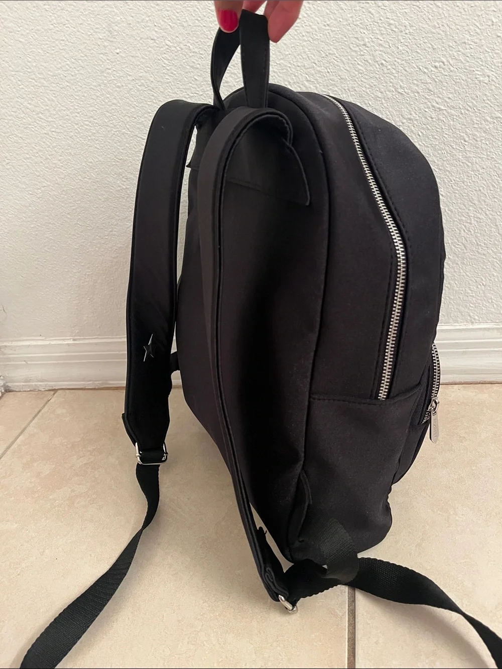 Mugler Black Backpack